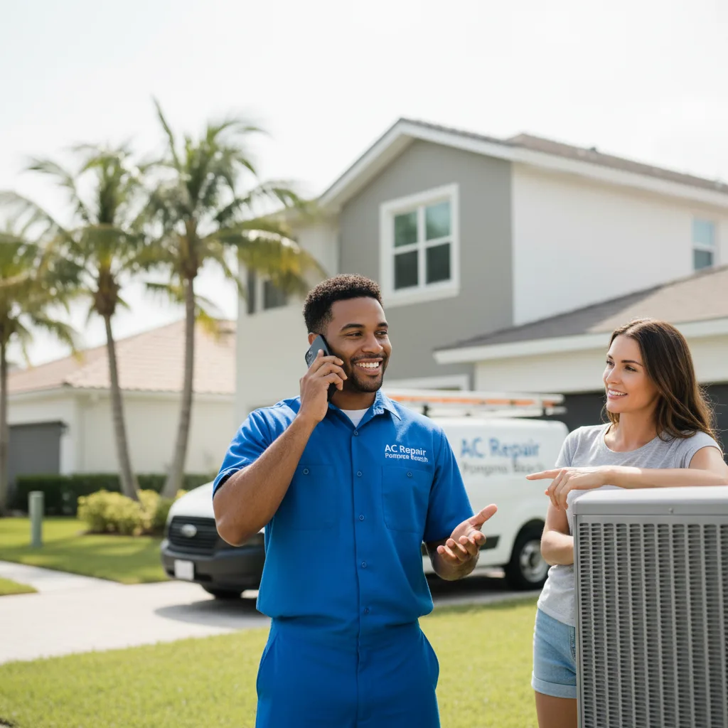 AC Repair Pompano Beach customer support in Bellvue